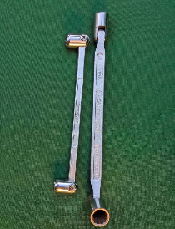 Vintage kvalitetshylsnycklar – Bahco & Kamasa Tools
