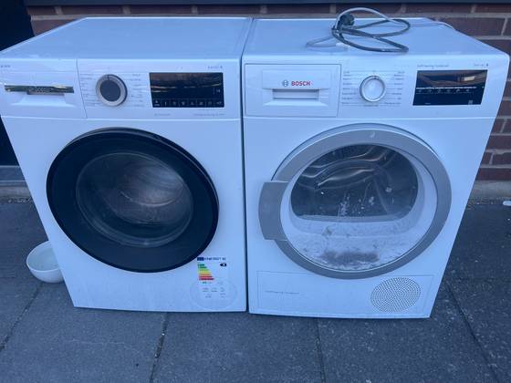 Bosch tvättmaskin  & torktumlare